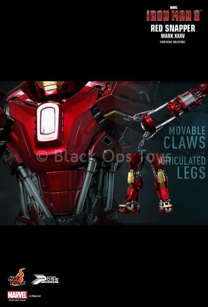 Load image into Gallery viewer, Iron Man 3 - Mark XXXV Red Snapper - MINT IN BOX
