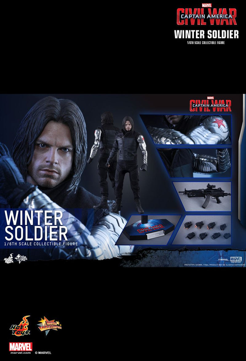 Load image into Gallery viewer, Civil War - Winter Soldier - Male Head Sculpt
