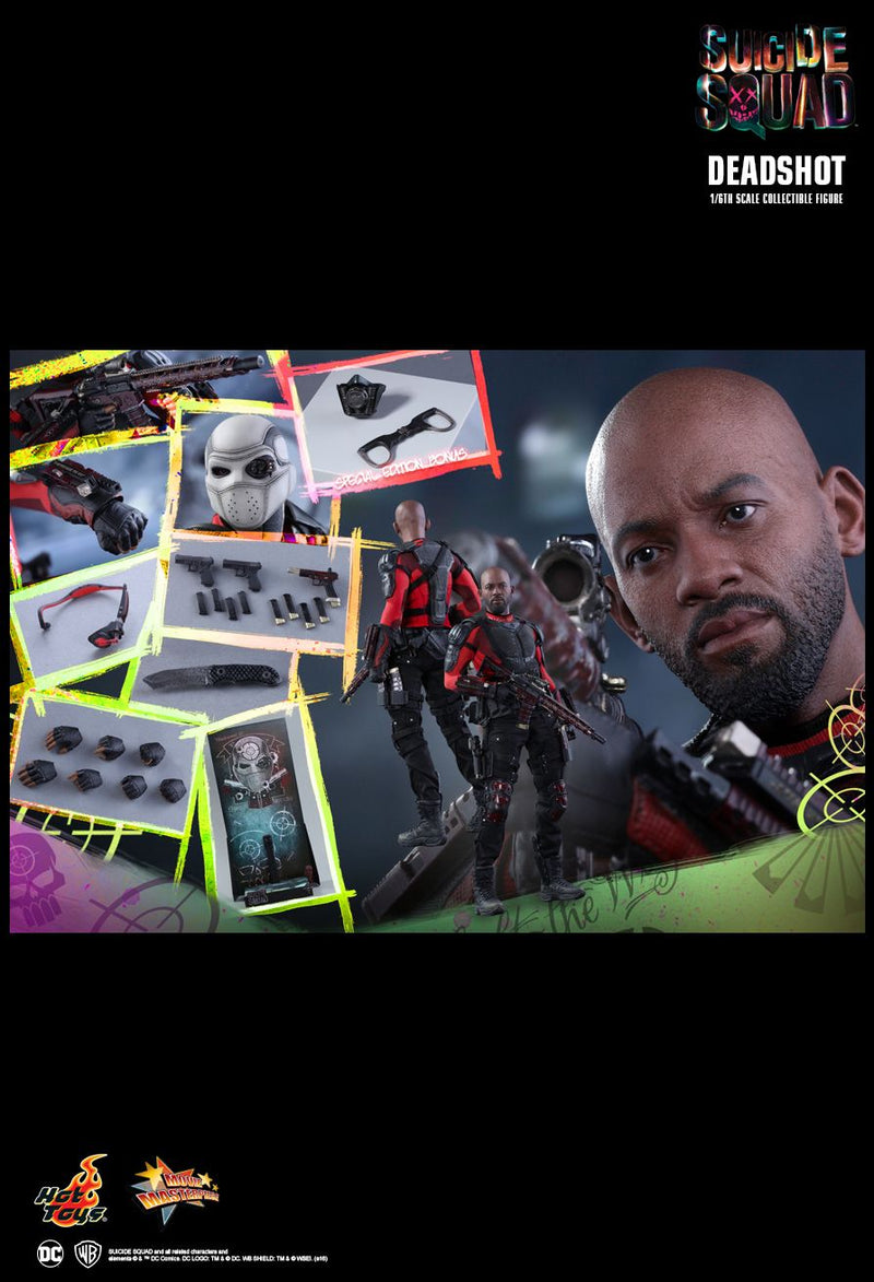 Load image into Gallery viewer, Suicide Squad - Deadshot - Masked Head Sculpt w/Aiming Device
