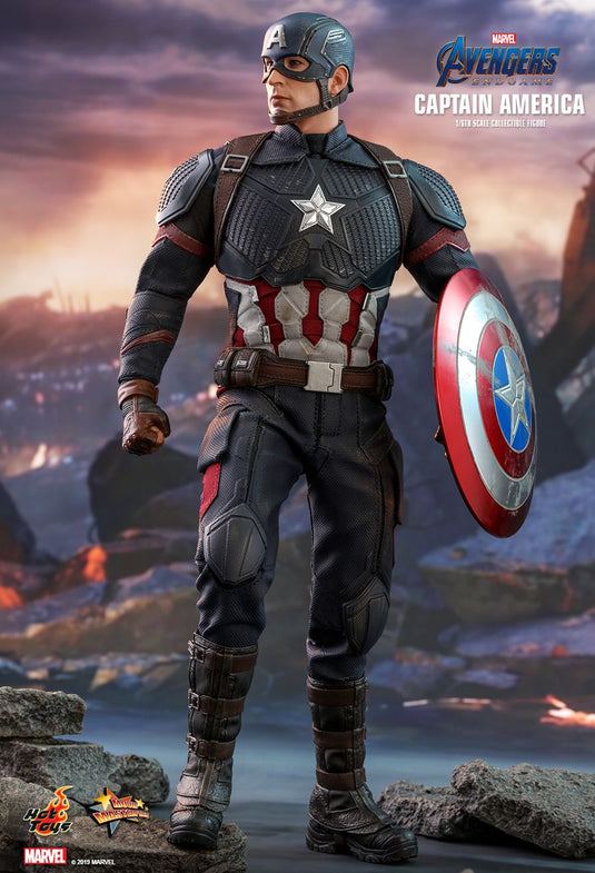 Endgame - Captain America - Male Head Sculpt