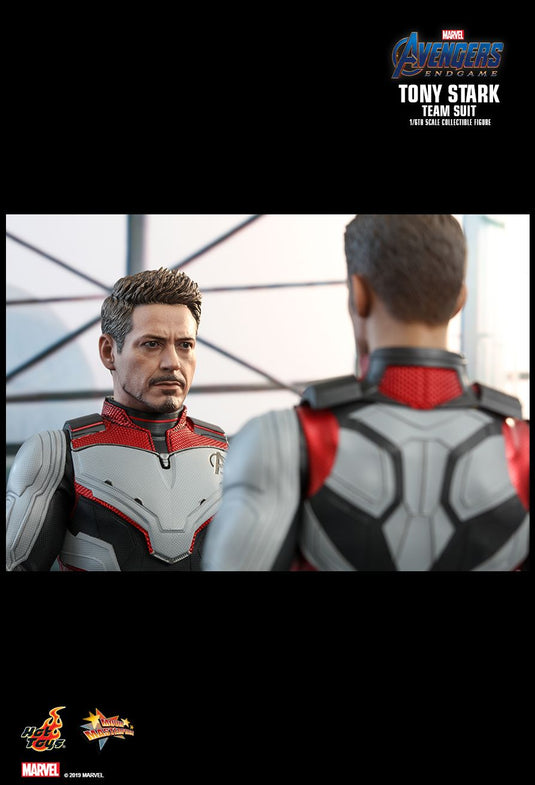 Figura Coleccionable Hot Toys Avengers Endgame Tony Stark Team Suit 1:6 De Escala HOT TOYS Sixth Scale Figure Figura Coleccionable Hot Toys Avengers Endgame Tony Stark Team Suit 1:6 De Escala HOT TOYS Sixth Scale Figure