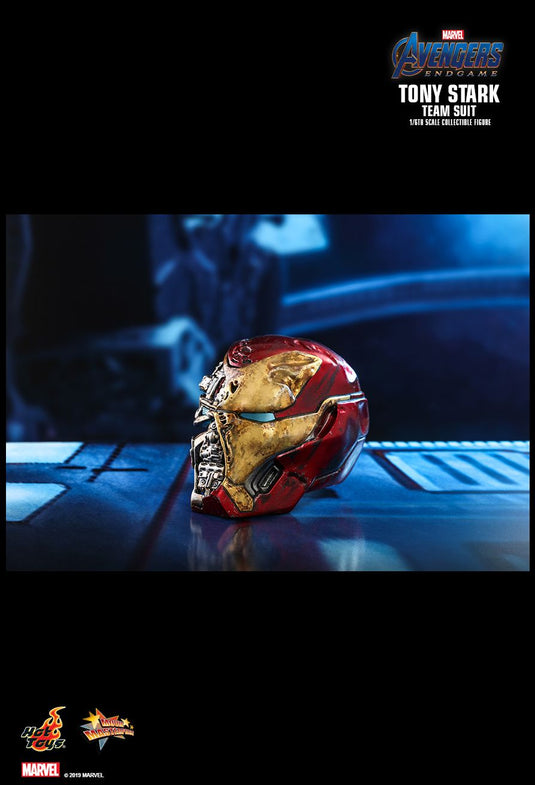 avengers endgame iron man helmet 2019 Avengers Endgame - Tony Stark - Team Suit Edition