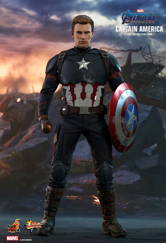 Endgame - Captain America - Male Action Hand Set