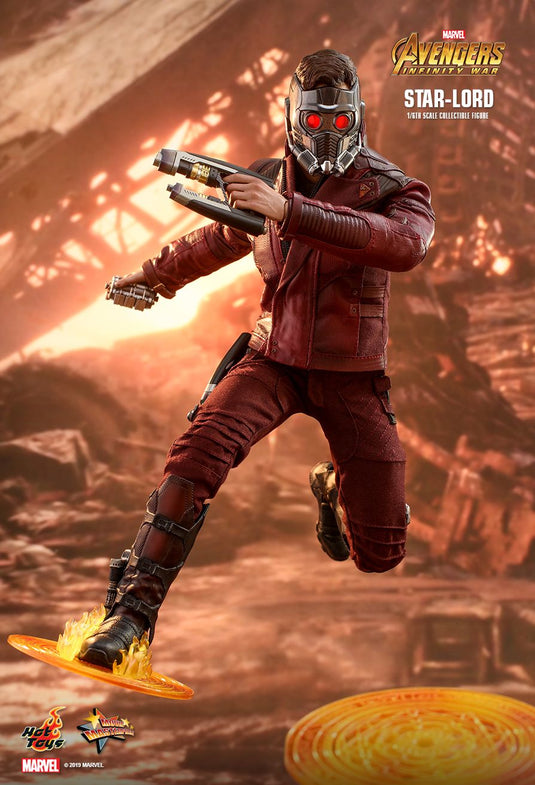 Infinity War Star Lord Helmet In Activating Mode