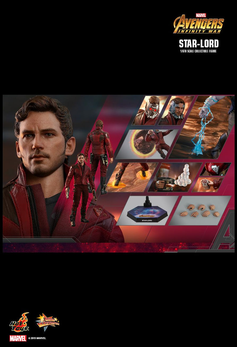Load image into Gallery viewer, Infinity War - Star Lord - Male Head Sculpt
