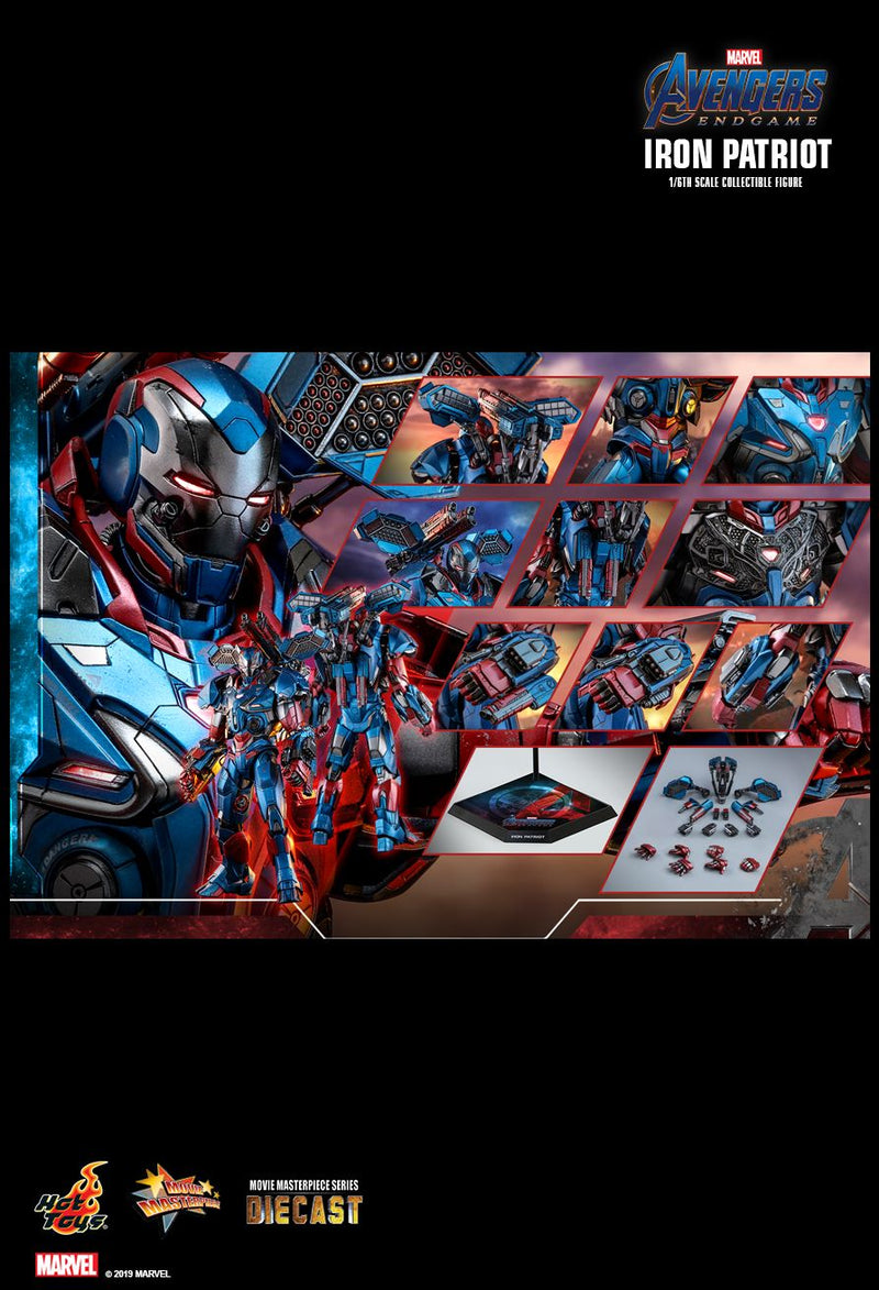 Load image into Gallery viewer, Avengers: Endgame - Rocket Raccoon &amp; Iron Patriot Combo - MINT IN BOX
