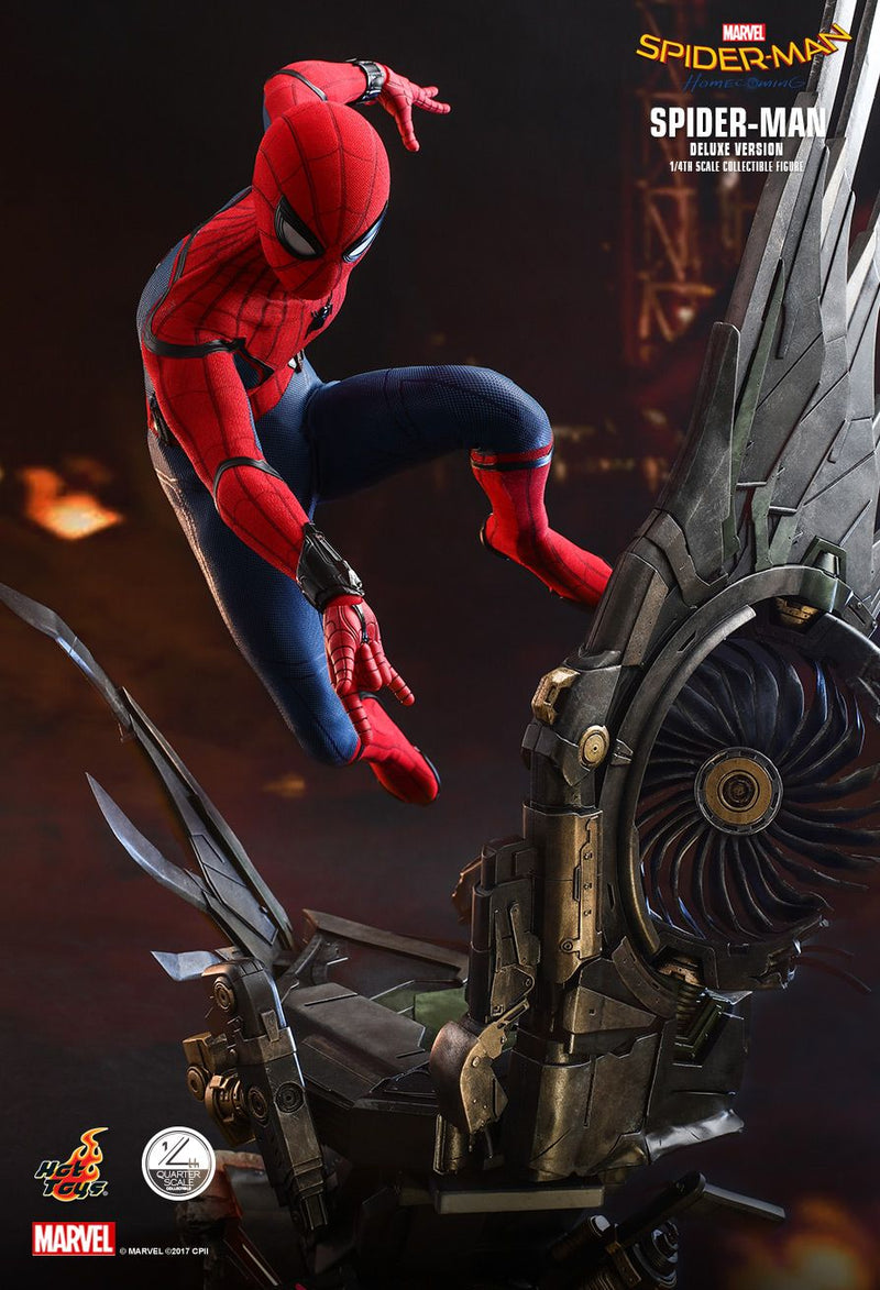 Load image into Gallery viewer, 1/4 - Spiderman Homecoming Deluxe Ver. - MINT IN BOX
