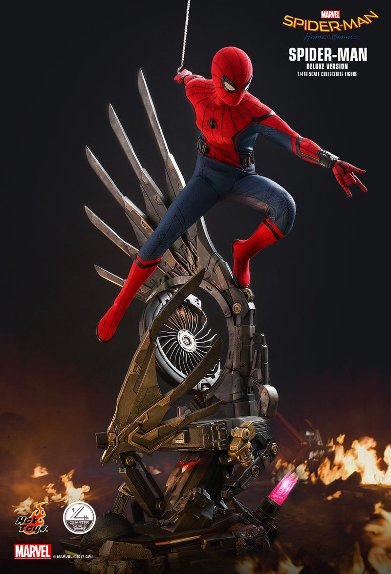 Load image into Gallery viewer, 1/4 - Spiderman Homecoming Deluxe Ver. - MINT IN BOX
