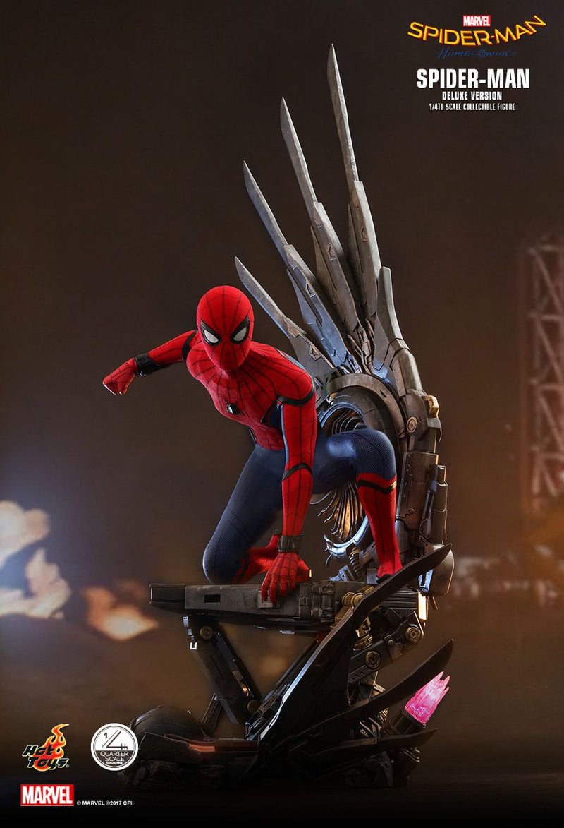Load image into Gallery viewer, 1/4 - Spiderman Homecoming Deluxe Ver. - MINT IN BOX
