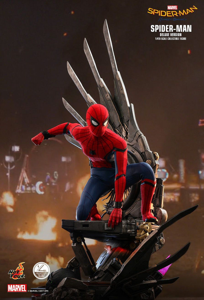 Load image into Gallery viewer, 1/4 - Spiderman Homecoming Deluxe Ver. - MINT IN BOX
