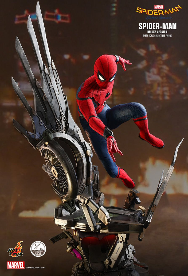 Load image into Gallery viewer, 1/4 - Spiderman Homecoming Deluxe Ver. - MINT IN BOX
