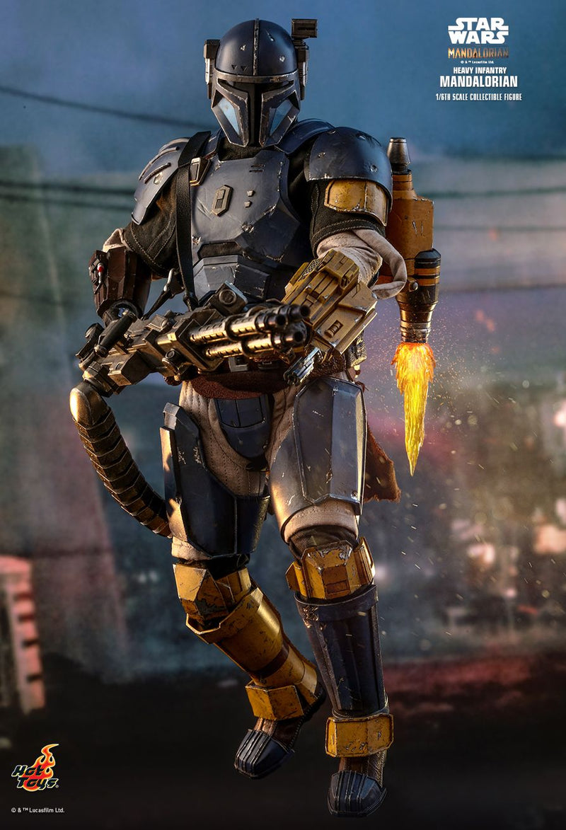 Load image into Gallery viewer, Heavy Infantry Mandalorian - Chest Armor w/Jetpack &amp; Heavy Blaster
