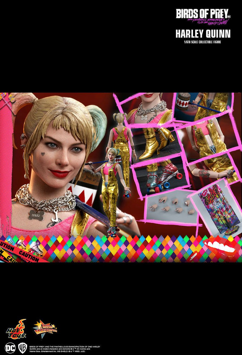 Load image into Gallery viewer, Birds Of Prey Harley Quinn - Female Hand Set w/Rings

