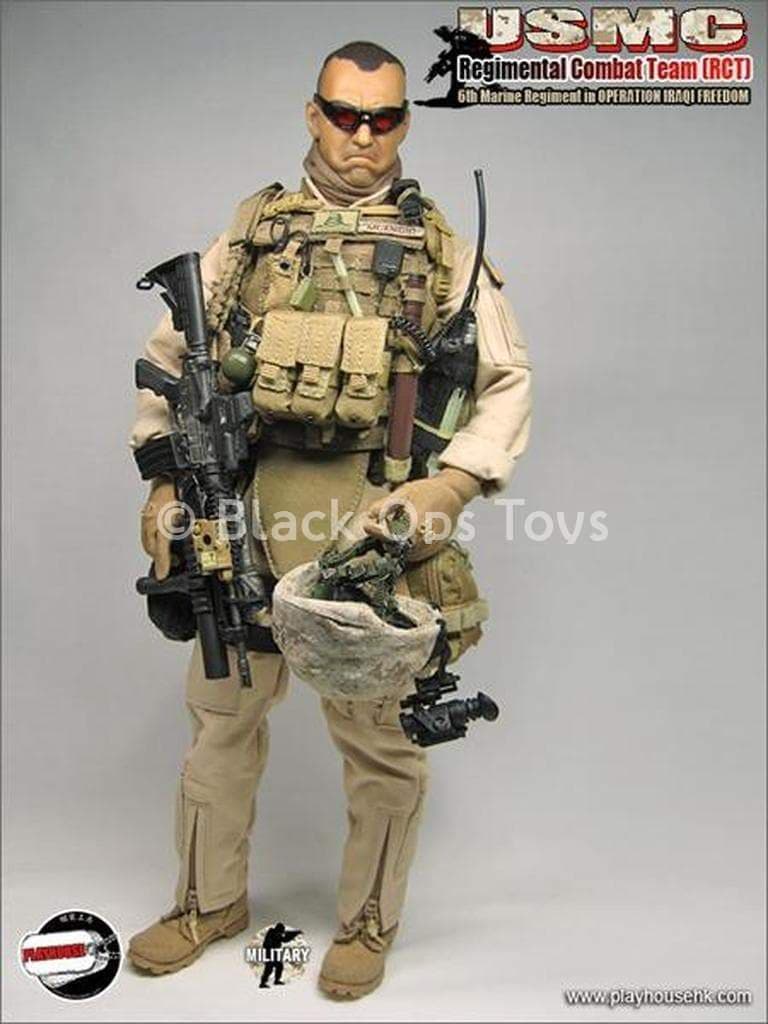 Load image into Gallery viewer, USMC RCT 6th Regiment - Male Base Body w/Head Sculpt
