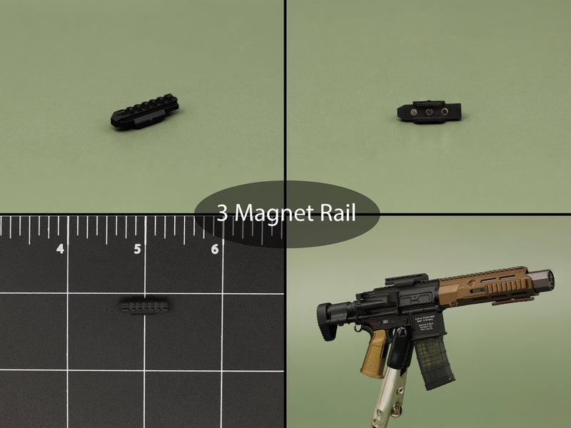 Load image into Gallery viewer, 1/6 - Custom 3D - Magnetic Micro T2 Red Dot Sight w/Custom Color Lens

