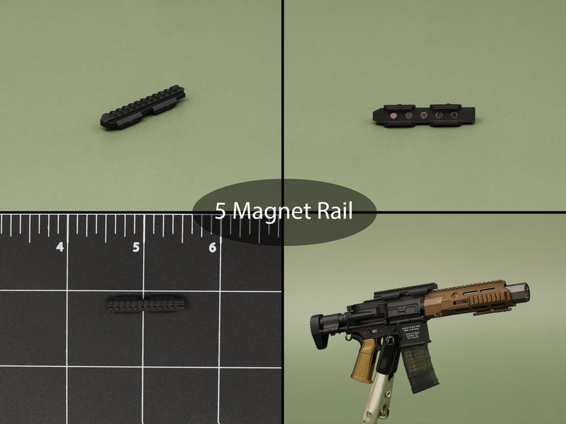 Load image into Gallery viewer, 1/6 - Custom 3D - Magnetic Holographic Sight [long] w/Custom Color Lens
