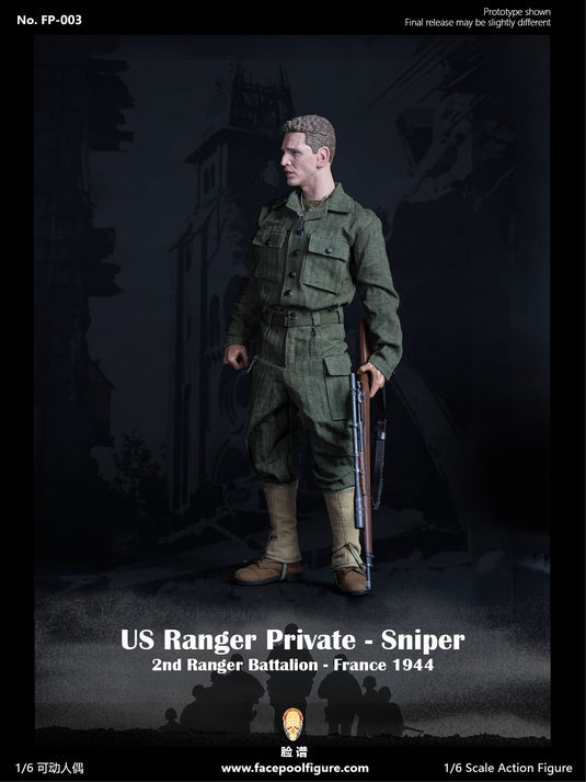 WWII - US Ranger Private Sniper - MINT IN BOX