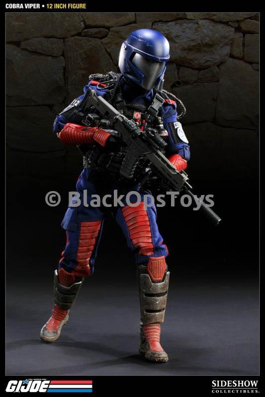GI JOE - Cobra Viper - Red Gloved Hand Set w/Gauntlets