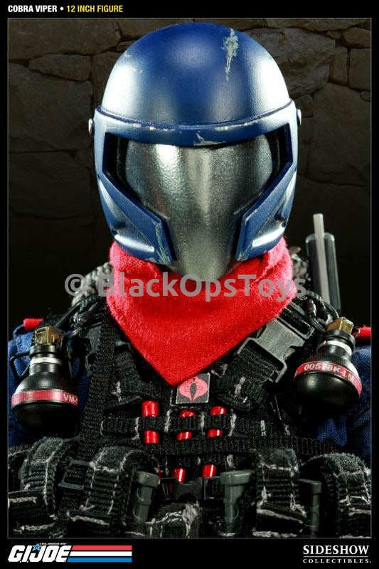 Load image into Gallery viewer, GI JOE - Cobra Viper - Helmeted Headsculpt w/Visor
