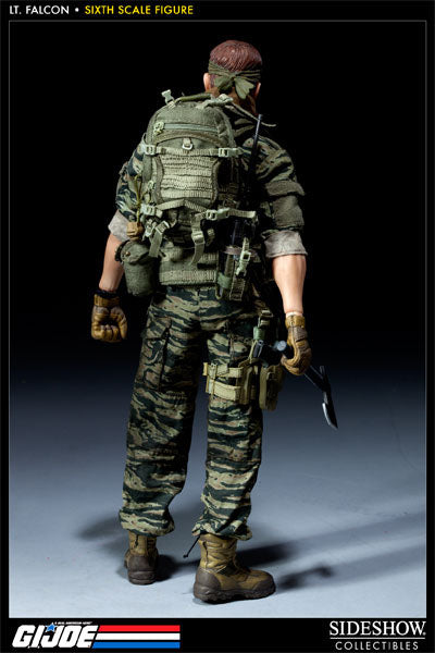 GI JOE - Lt. Falcon - Tiger Stripe Camo Uniform Set