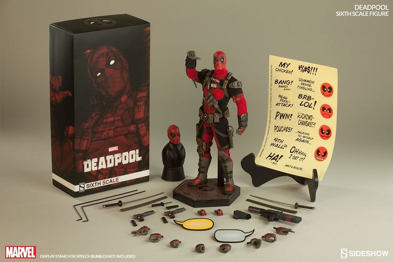 Load image into Gallery viewer, Deadpool - Katana Set w/Sheaths &amp; Chest Harness
