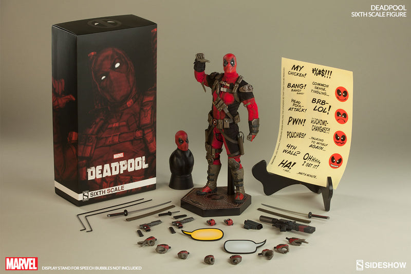 Load image into Gallery viewer, Deadpool - Brown Leather-Like Pouches w/Clip Set Type 1
