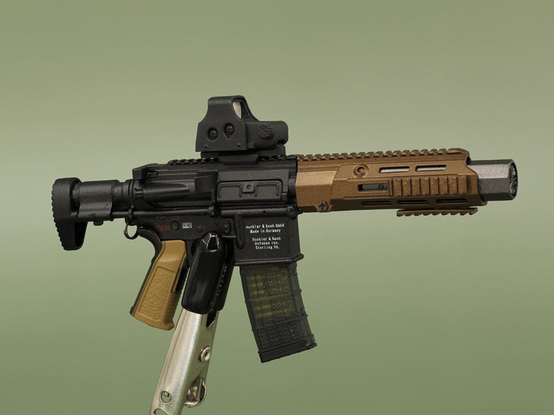 Load image into Gallery viewer, 1/6 - Custom 3D - Magnetic Holographic Sight [short] w/Custom Color Lens
