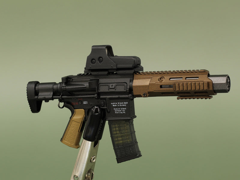 Load image into Gallery viewer, 1/6 - Custom 3D - Magnetic Holographic Sight [long] w/Custom Color Lens
