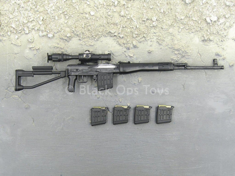 Load image into Gallery viewer, GI JOE - Cobra Sniper - Dragunov Sniper Rifle w/Folding Stock
