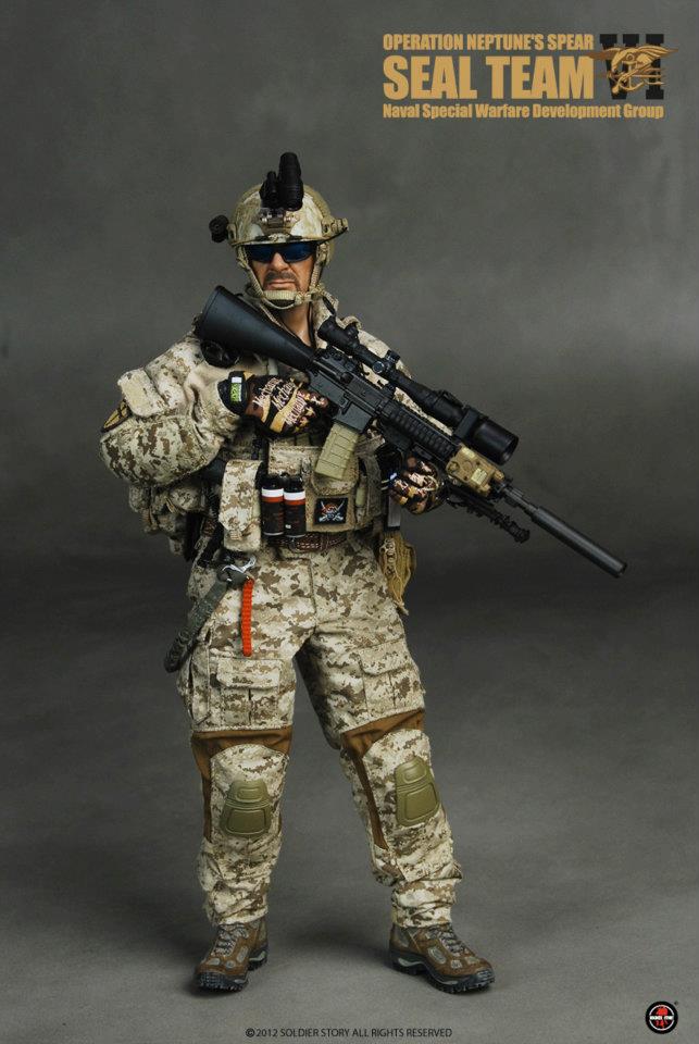 Load image into Gallery viewer, Rare - Seal Team 6 NSW DEVGRU - Sniper Rifle Set
