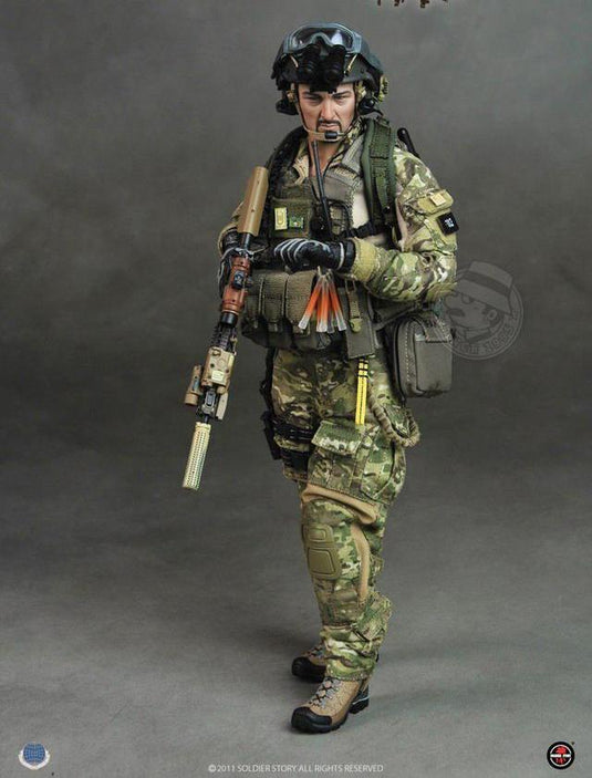 75th Ranger Regiment In Afghanistan MICH 2000 Helmet & Goggles Set