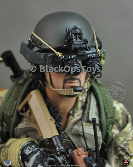 75th Ranger Regiment In Afghanistan MICH 2000 Helmet & Goggles Set