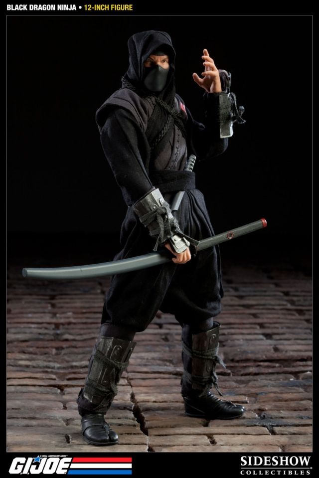 Load image into Gallery viewer, GI JOE - Cobra Black Dragon Ninja - Black Cobra Headband
