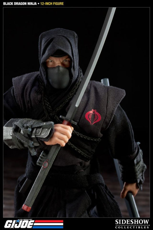 GI JOE - Cobra Black Dragon Ninja - Black Cobra Headband