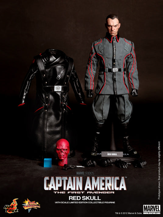 Captain America - Red Skull - Red Male Head Sculpt