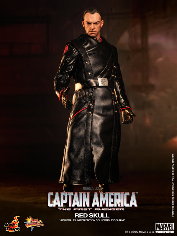 Load image into Gallery viewer, Captain America - Red Skull - Red Male Head Sculpt
