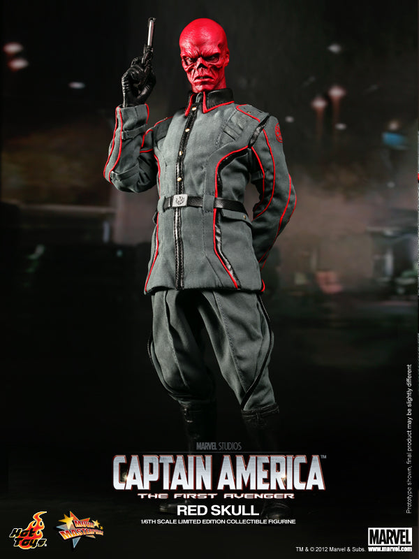 Load image into Gallery viewer, Captain America - Red Skull - Red Male Head Sculpt
