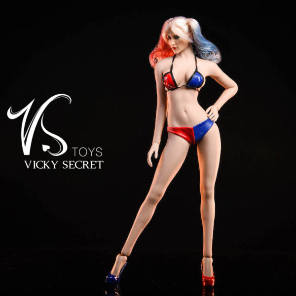 Load image into Gallery viewer, Clown - Blue &amp; Red Bra
