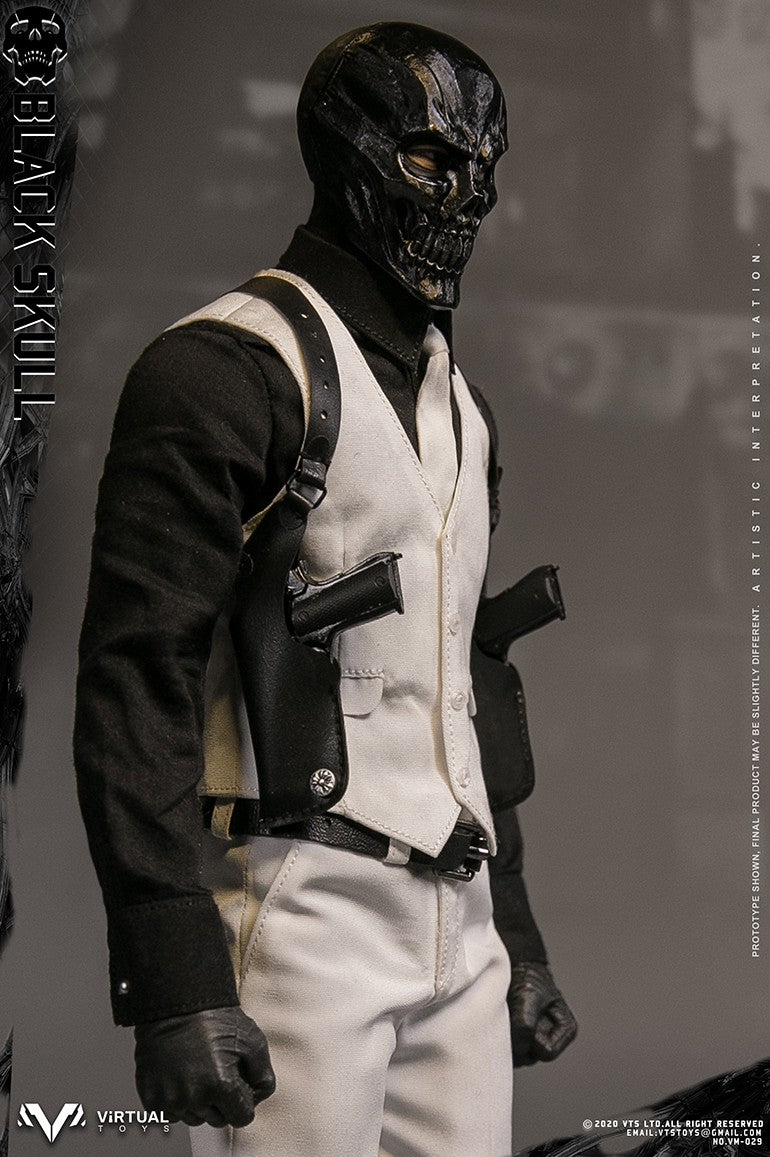 Load image into Gallery viewer, Supervillain Black Skull - MINT IN BOX
