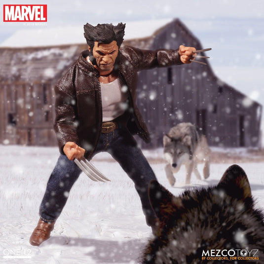 1/12 - Marvel - Wolverine Logan - Head Sculpt w/Cowboy Hat