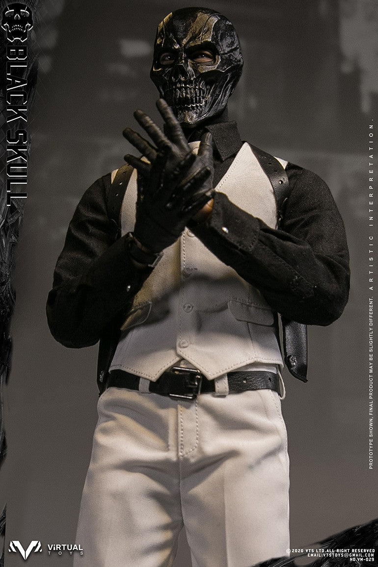 Load image into Gallery viewer, Supervillain Black Skull - MINT IN BOX
