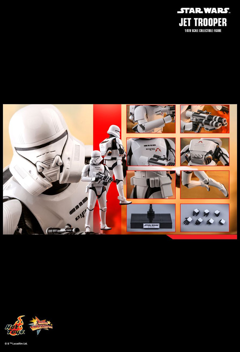 Load image into Gallery viewer, Star Wars - Jet Trooper - White &amp; Black Gloved Hand Set
