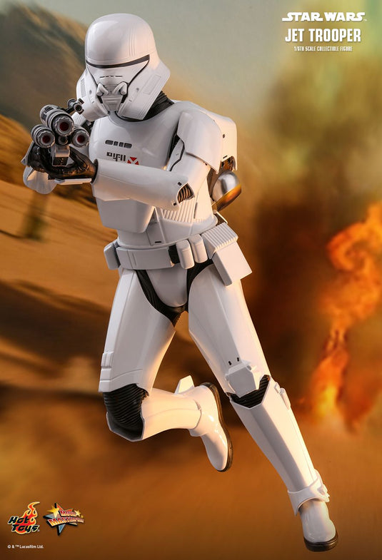 Star Wars - Jet Trooper - White & Black Gloved Hand Set
