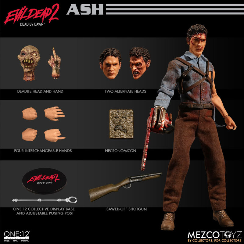 Load image into Gallery viewer, 1/12 - Evil Dead 2 - Ash Williams - Head Sculpt (Deadite)
