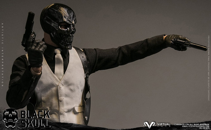 Load image into Gallery viewer, Supervillain Black Skull - MINT IN BOX
