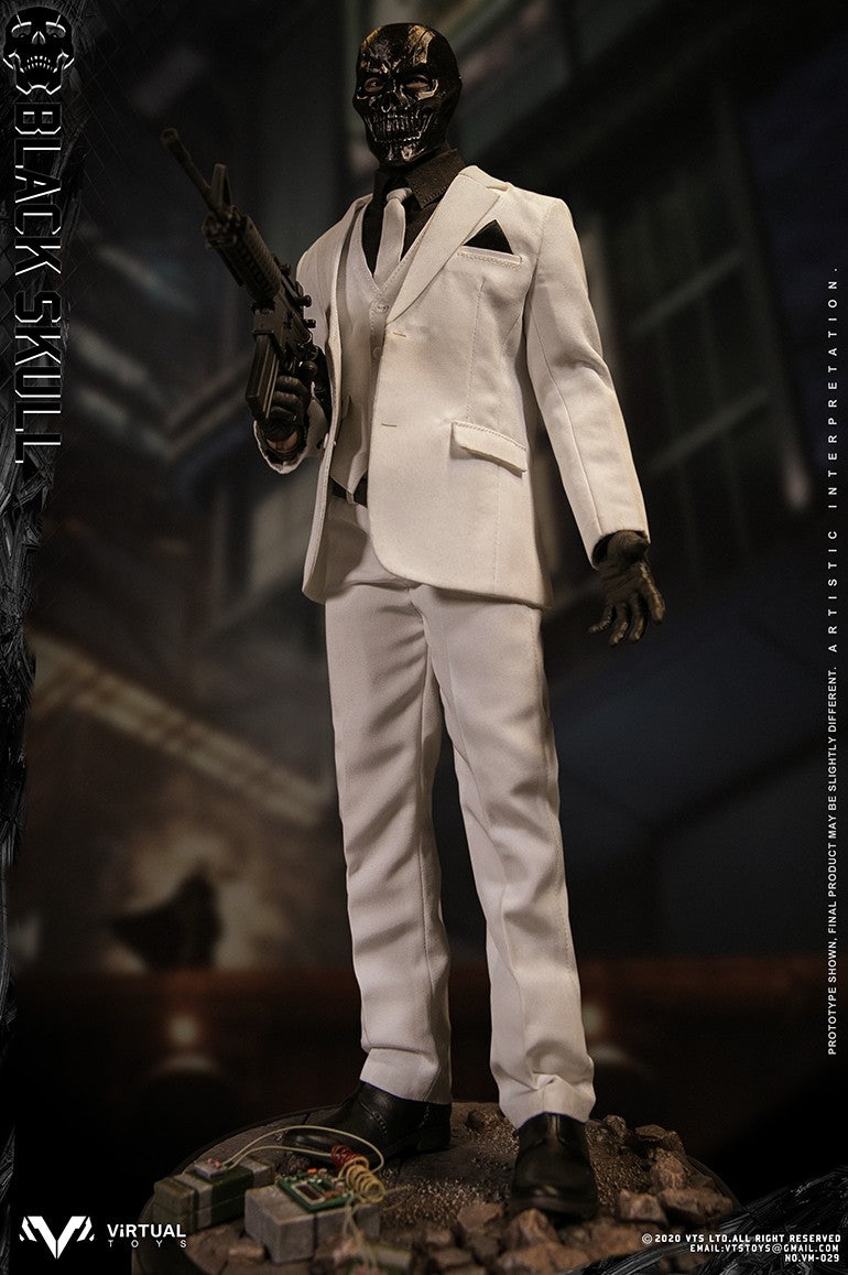 Load image into Gallery viewer, Supervillain Black Skull - MINT IN BOX
