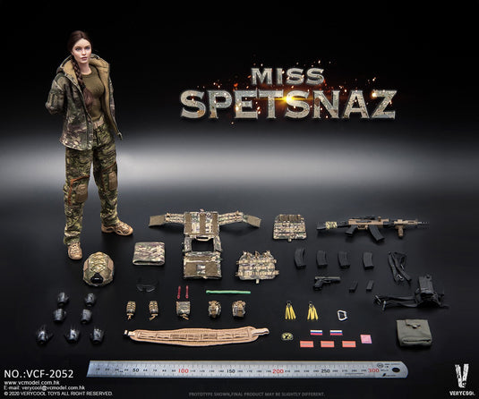 Russian Soldier Miss Spetsnaz - Multicam Multitube Neck Gaiter