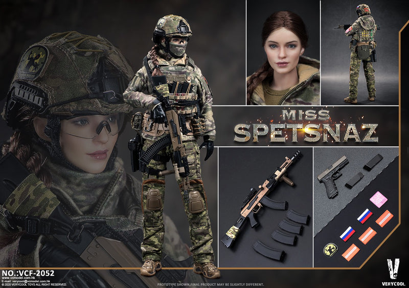 Load image into Gallery viewer, Russian Soldier Miss Spetsnaz - Patch Set
