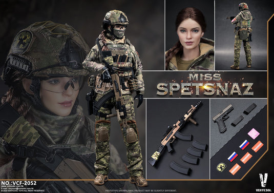 Russian Soldier Miss Spetsnaz - Patch Set