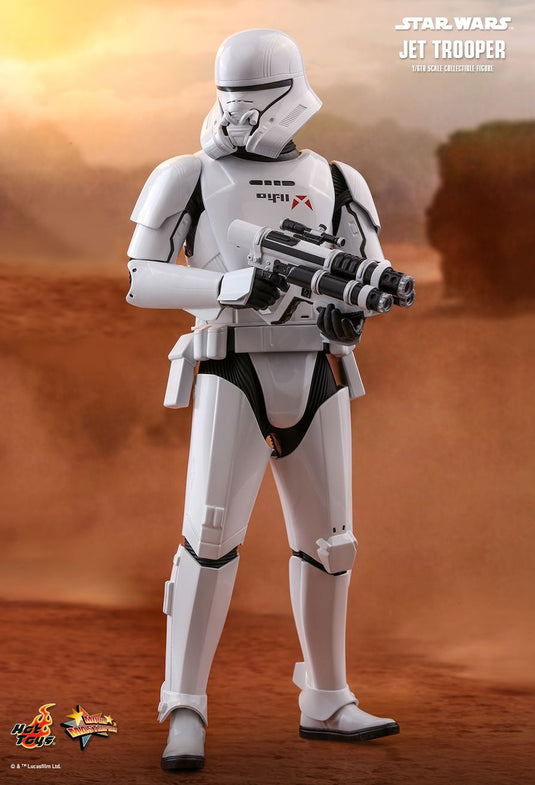 Star Wars - Jet Trooper - Base Figure Dynamic Flight Stand